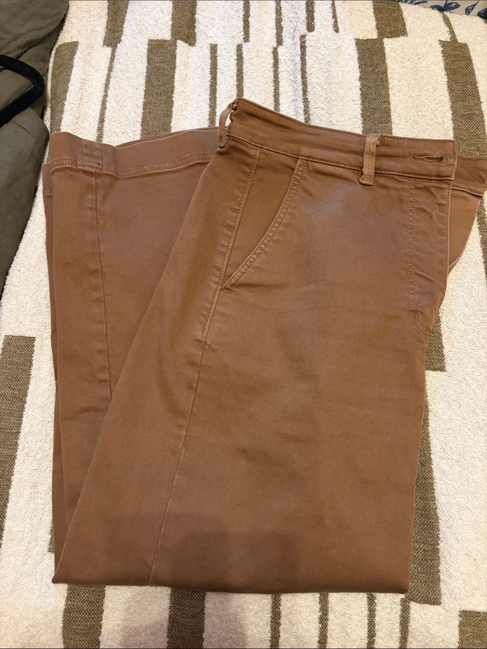 Everlane Wide-Leg Crop Pant in Ochre size 12 - Picture 5 of 5
